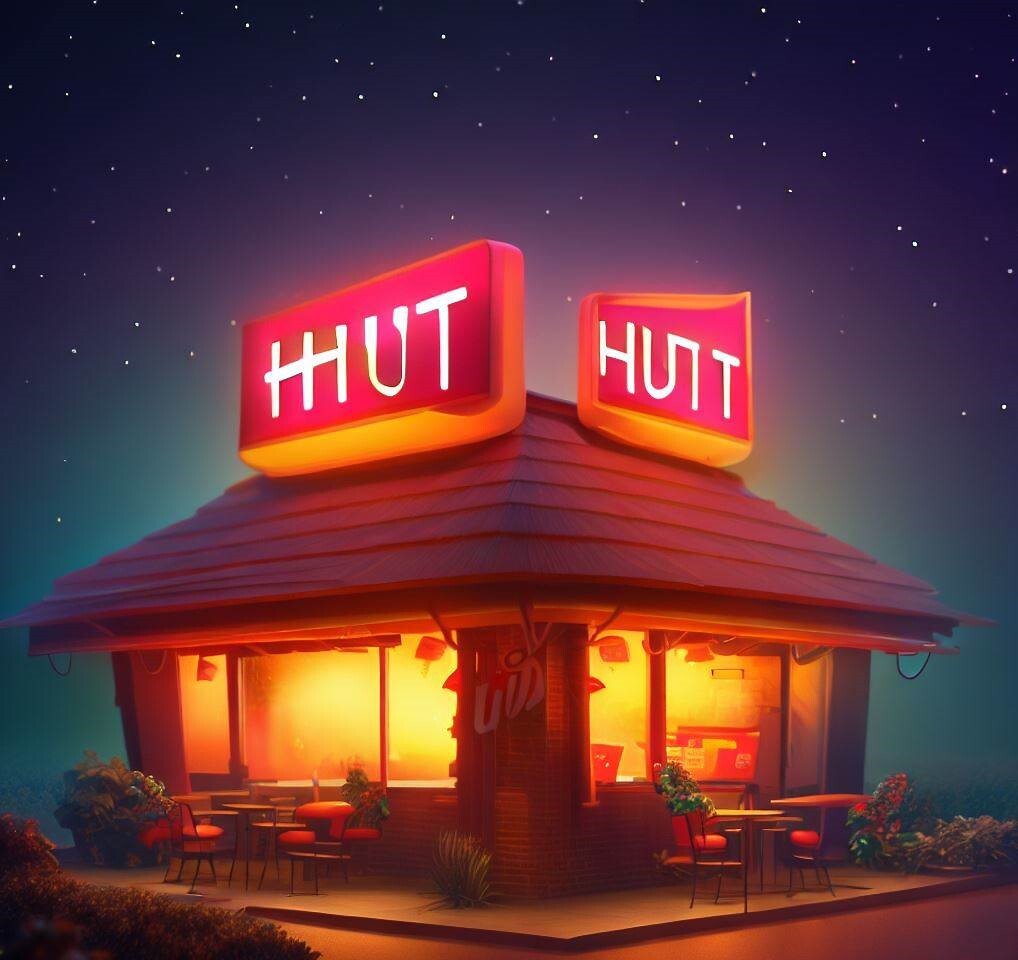 How many Pizza Hut outlets are there in Oman