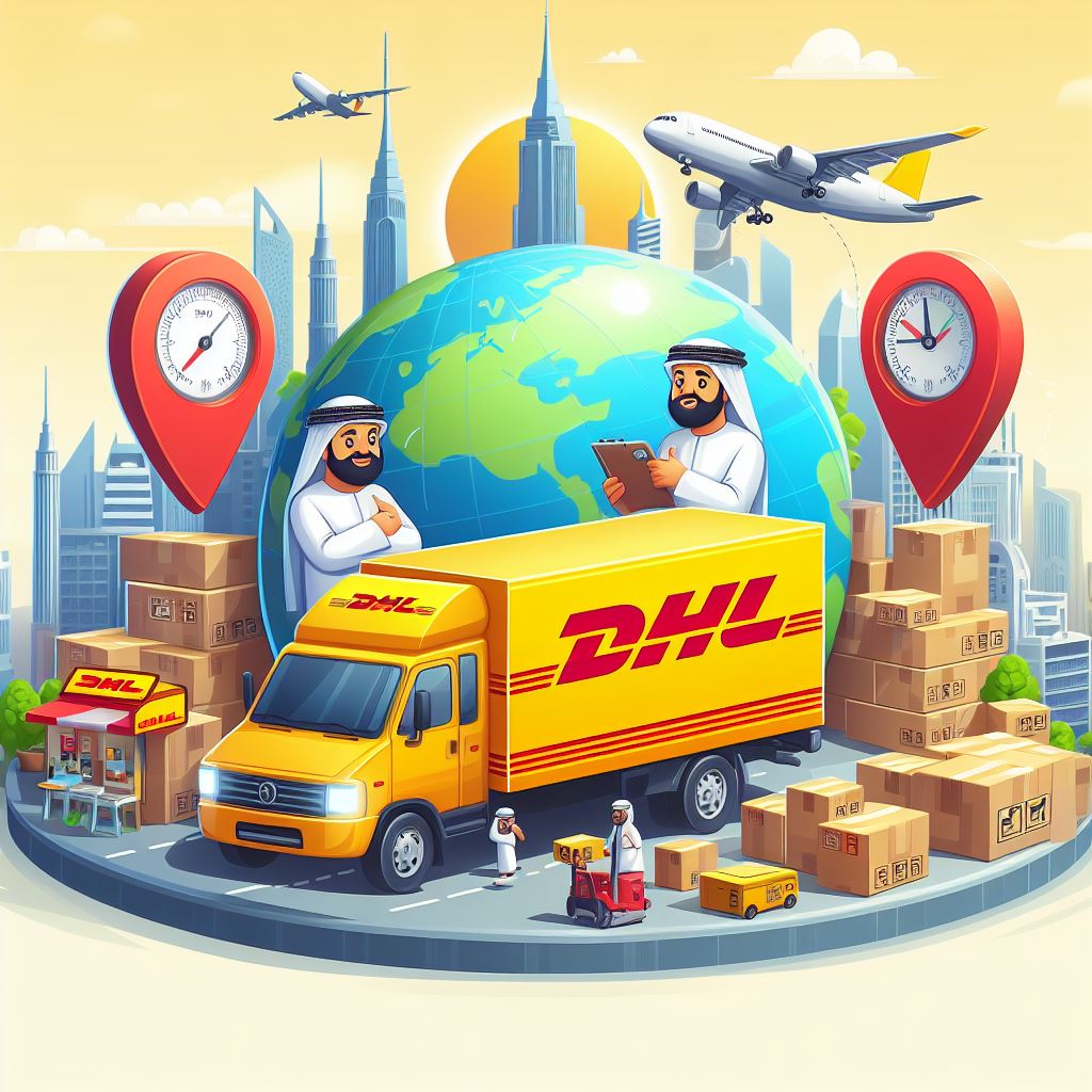 DHL service point( Muscat Airport service center)